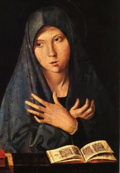 Antonello Da Messina : Virgin of the Annunciation